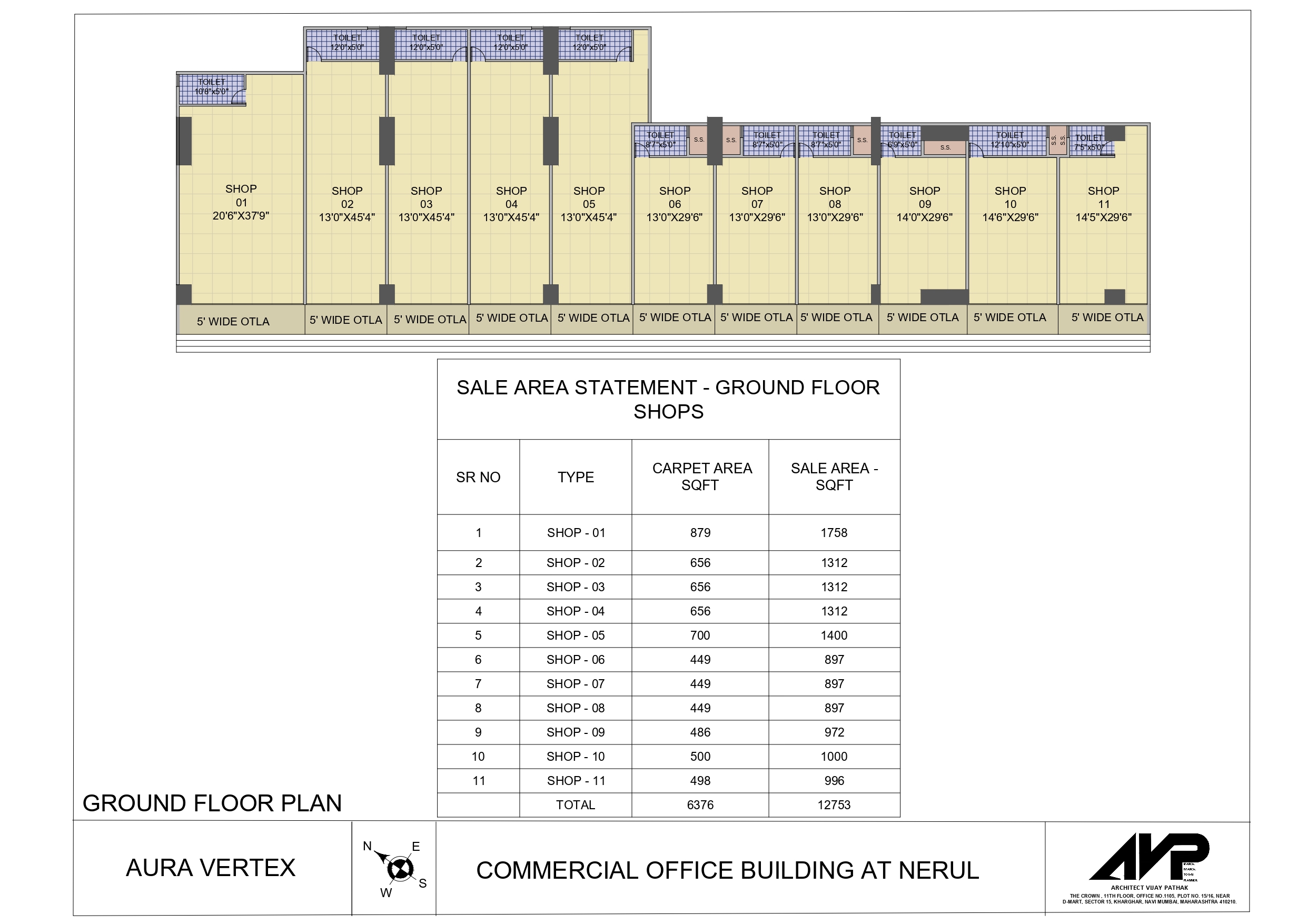 dream vertex nerul floor plan